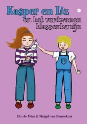 Omslag van Kasper en Liz en het verdwenen klassenkonijn