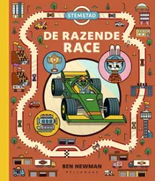 Omslag van De razende race