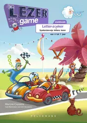 Omslag van Lezergame ZOEKBOEK Letterzoeker