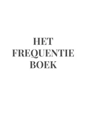 Omslag van Het Frequentieboek