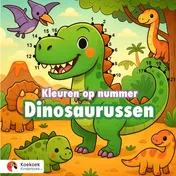 Omslag van Kleuren op nummer: Dinosaurussen