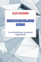 Omslag van Grensoverschrijdend gedrag