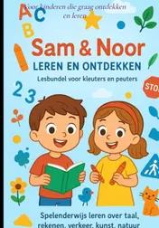 Omslag van Stap voor Stap Leren met Sam en Noor