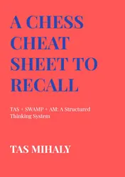 Omslag van A CHESS CHEAT SHEET TO RECALL