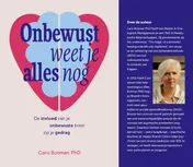Omslag van Onbewust weet je alles nog