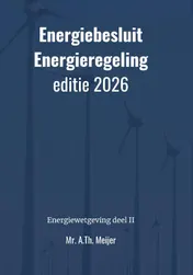 Omslag van Energiebesluit en Energieregeling
