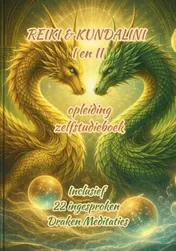 Omslag van Reiki & Kundalini Deel I & II Zelfstudieboek