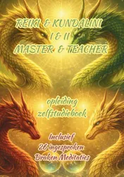 Omslag van Reiki & Kundalini I&II; Master & Teacher Zelfstudieboek