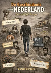 Omslag van De geschiedenis van Nederland die wél blijft hangen