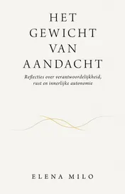 Omslag van Het gewicht van aandacht