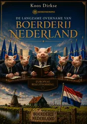 Omslag van De langzame overname van boerderij Nederland