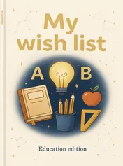 Omslag van My wish list - education edition