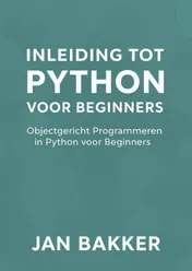 Omslag van Inleiding tot Python voor Beginners