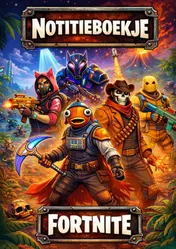 Omslag van Notitieboekje, Fortnite 2
