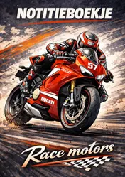 Omslag van Notitieboeke, Race motors