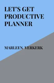 Omslag van Let's Get Productive Planner