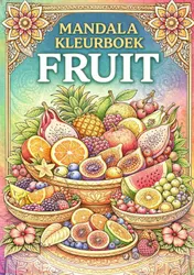 Omslag van Mandala kleurboek, Fruit