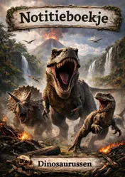 Omslag van Notitieboekje, Dinosaurus