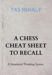 Omslag van A CHESS CHEAT SHEET TO RECALL
