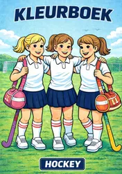 Omslag van Kleurboek, Hocky