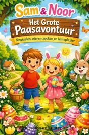 Omslag van Sam & Noor Het grote paasavontuur