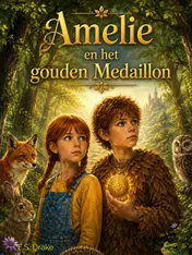 Omslag van Amelie en Matheo en het gouden Medaillon