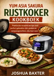 Omslag van YUM ASIA SAKURA RIJSTKOKER KOOKBOEK