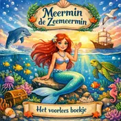 Omslag van Het voorlees boekje, Meermin de zeemeermin