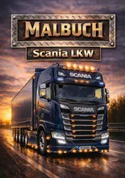 Omslag van Malbuch, Scania-Lkw