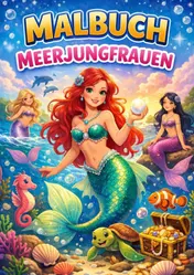 Omslag van Malbuch, Meerjungfrauen