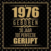 Omslag van 1976 Geboren 50 Jaar Tot Perfectie Gerijpt