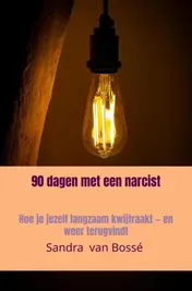 Omslag van 90 dagen met een narcist