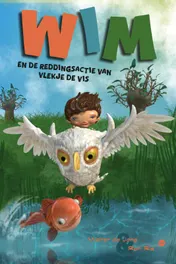 Omslag van Wim en de reddingsactie van Vlekje de vis
