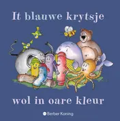 Omslag van It blauwe krytsje wol in oare kleur