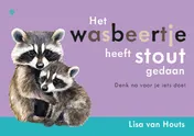 Omslag van Het wasbeertje heeft stout gedaan
