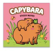 Omslag van Capybara boekje met Sticky notes