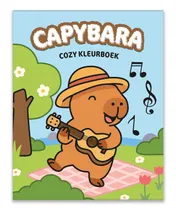 Omslag van Capybara Cozy kleurboek