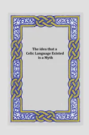 Omslag van The Idea that a Celtic Language Existed is a Myth