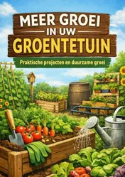Omslag van MEER GROEI IN UW GROENTETUIN