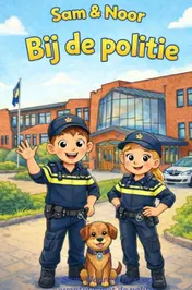 Omslag van Sam en Noor Bij de Politie