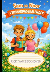 Omslag van Sam en Noor verjaardagskalender