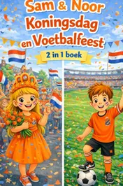 Omslag van Sam en Noor Koningsdag en Voetbalfeest