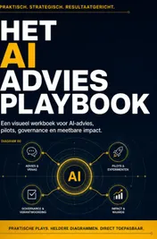 Omslag van HET AI ADVIES PLAYBOOK