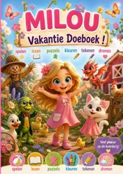 Omslag van Milou Vakantie Doeboek !