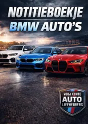 Omslag van Notitieboekje, BMW auto s