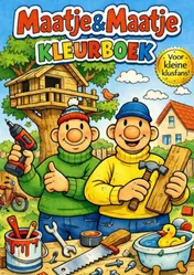 Omslag van Maatje & Maatje kleurboek.