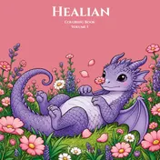 Omslag van Healian Coloring Book