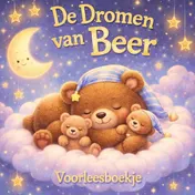 Omslag van het voorleesboekje. De dromen van beer