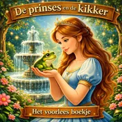 Omslag van Het voorleesboekje, De prinses en de kikker