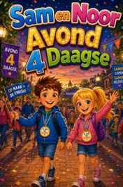 Omslag van Sam en Noor Avond 4 Daagse